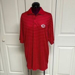 Antigua Cincinnati Reds Performance Polo Shirt  - Size L